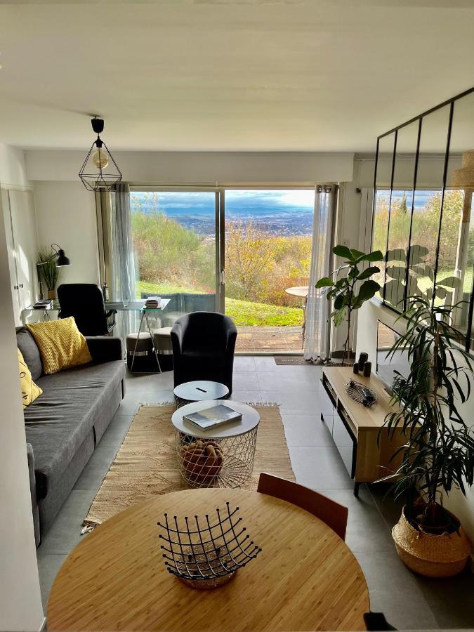 Chez Isa, Loft 55M2, Jardin, Vue, Parking, Entree Autonome Hotel Ceyrat Bagian luar foto